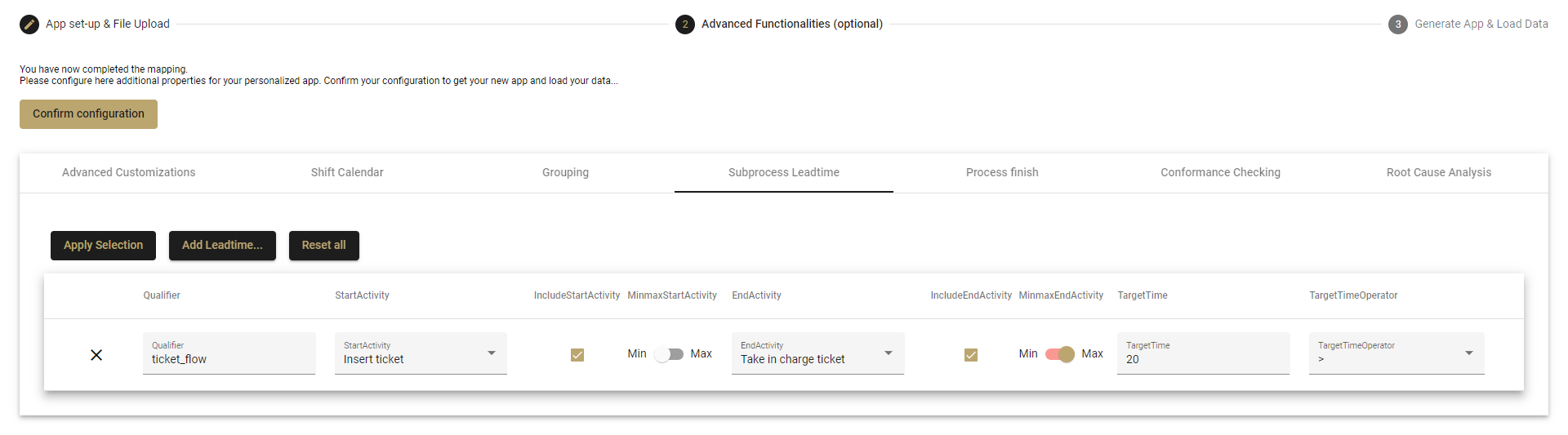 Subprocess LeadTime