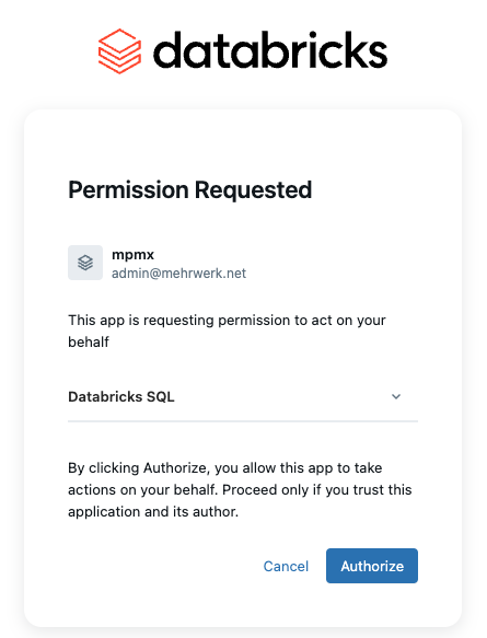Permission request