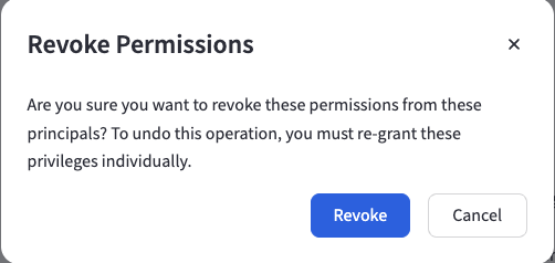 Permissions Revoke