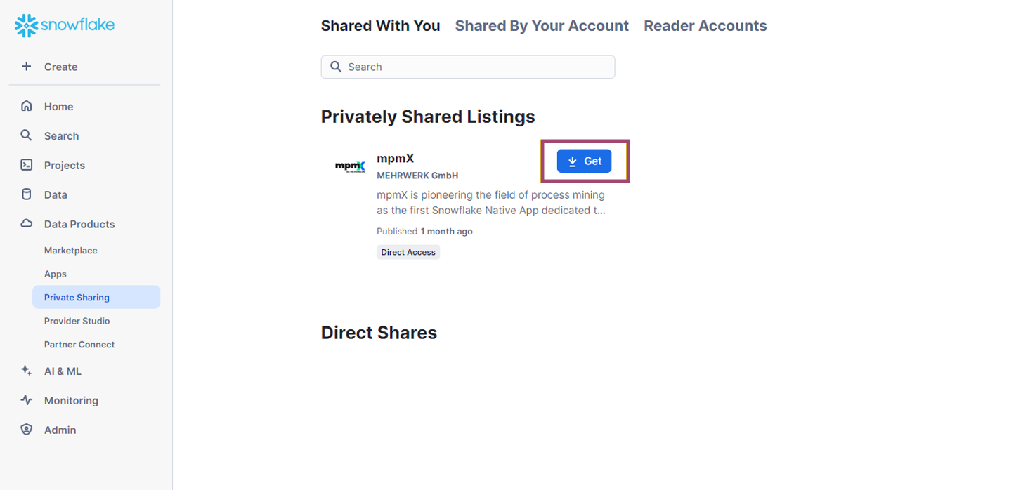 Privately Shared Listings » mpmX