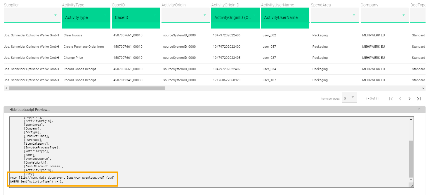 Server Loadscript