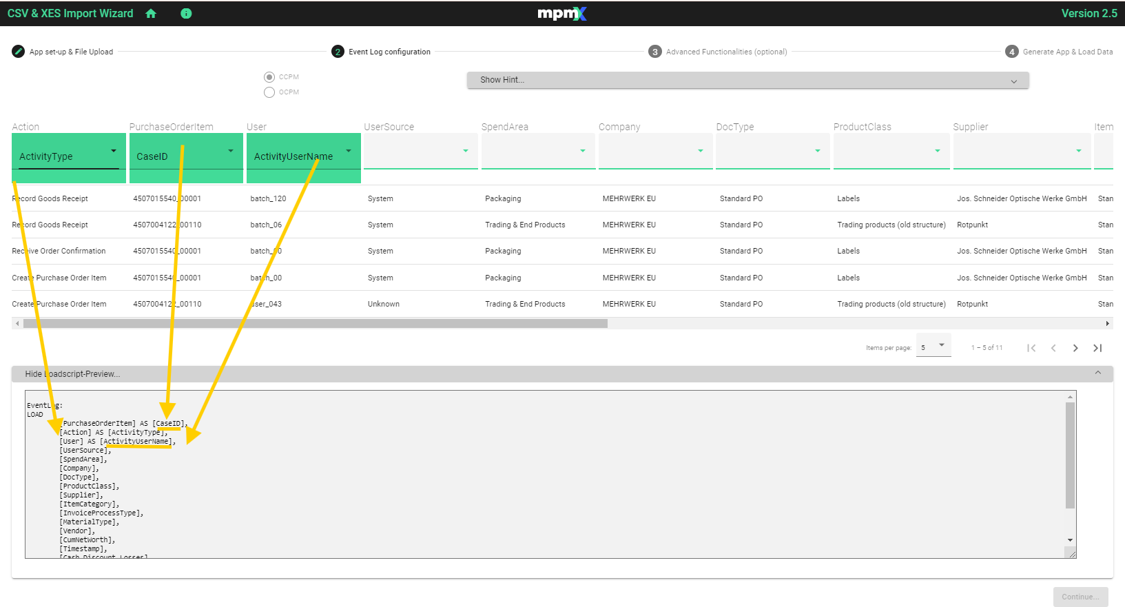 Server Assigning Changes Loadscript